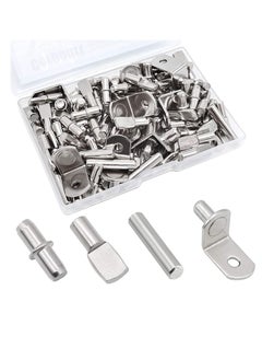 Generic Shelf Pins Kit, Cabinet Shelf Bracket Pegs Shelf Pins Holders for Kitchen Furniture & Closet (104PCS)  - Image 1