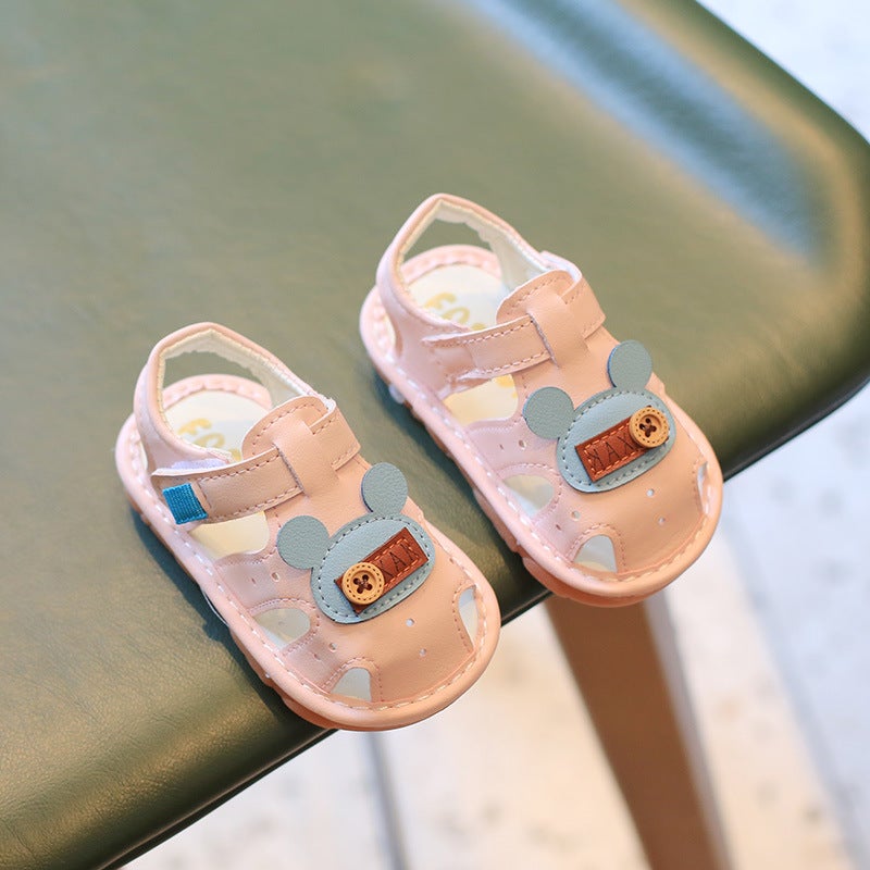 A Generation Of Baby Korean Sandals 2023 Summer Girls Shoes 0-2 Years Old Children Baby Called Toddler Shoes 1 - Image 3