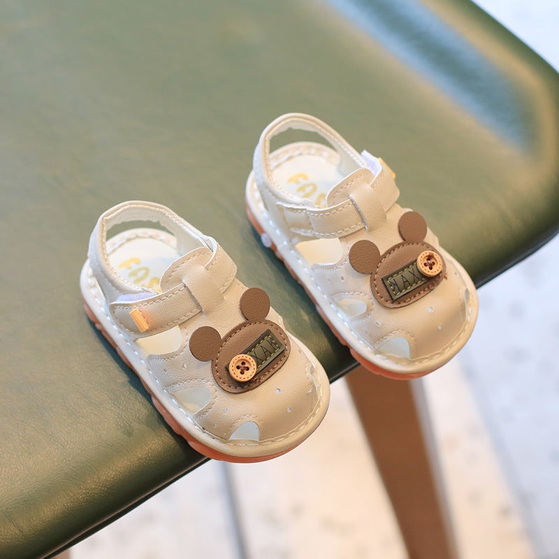 A Generation Of Baby Korean Sandals 2023 Summer Girls Shoes 0-2 Years Old Children Baby Called Toddler Shoes 1 - Image 4