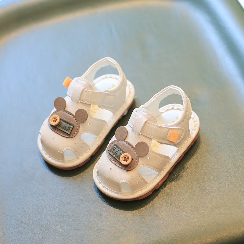 A Generation Of Baby Korean Sandals 2023 Summer Girls Shoes 0-2 Years Old Children Baby Called Toddler Shoes 1 - Image 1