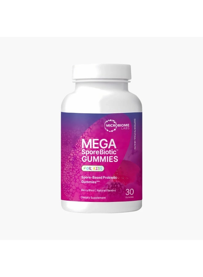 Microbiome Labs MegaSporeBiotic for KIDS gummies - Image 1