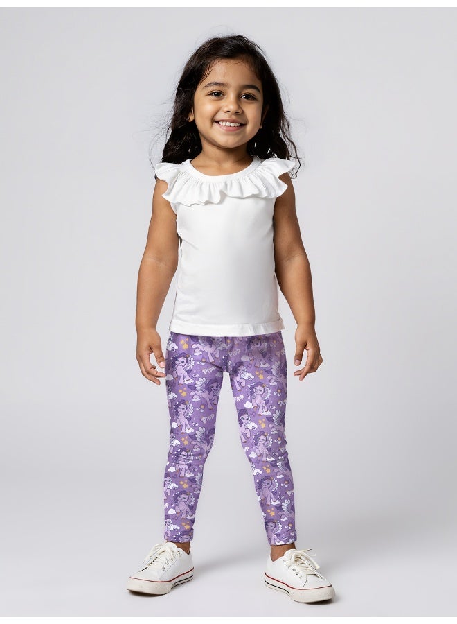The Souled Store My Little Pony T-Shirt & Leggings Set for Kids - Image 2
