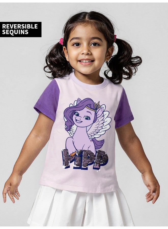 The Souled Store My Little Pony T-Shirt & Leggings Set for Kids - Image 1
