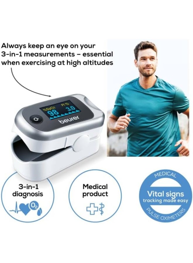 Beurer Po40 Blood Oxygen And Heart Rate Monitor - Image 2