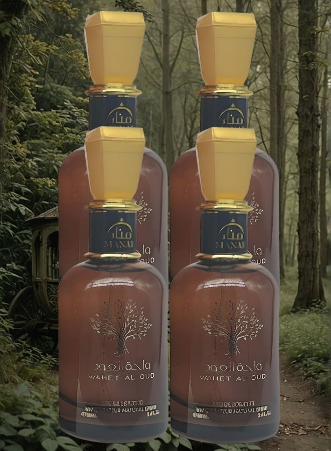 منار 4 قطع عطر واحة العود 100 مل - Image 1