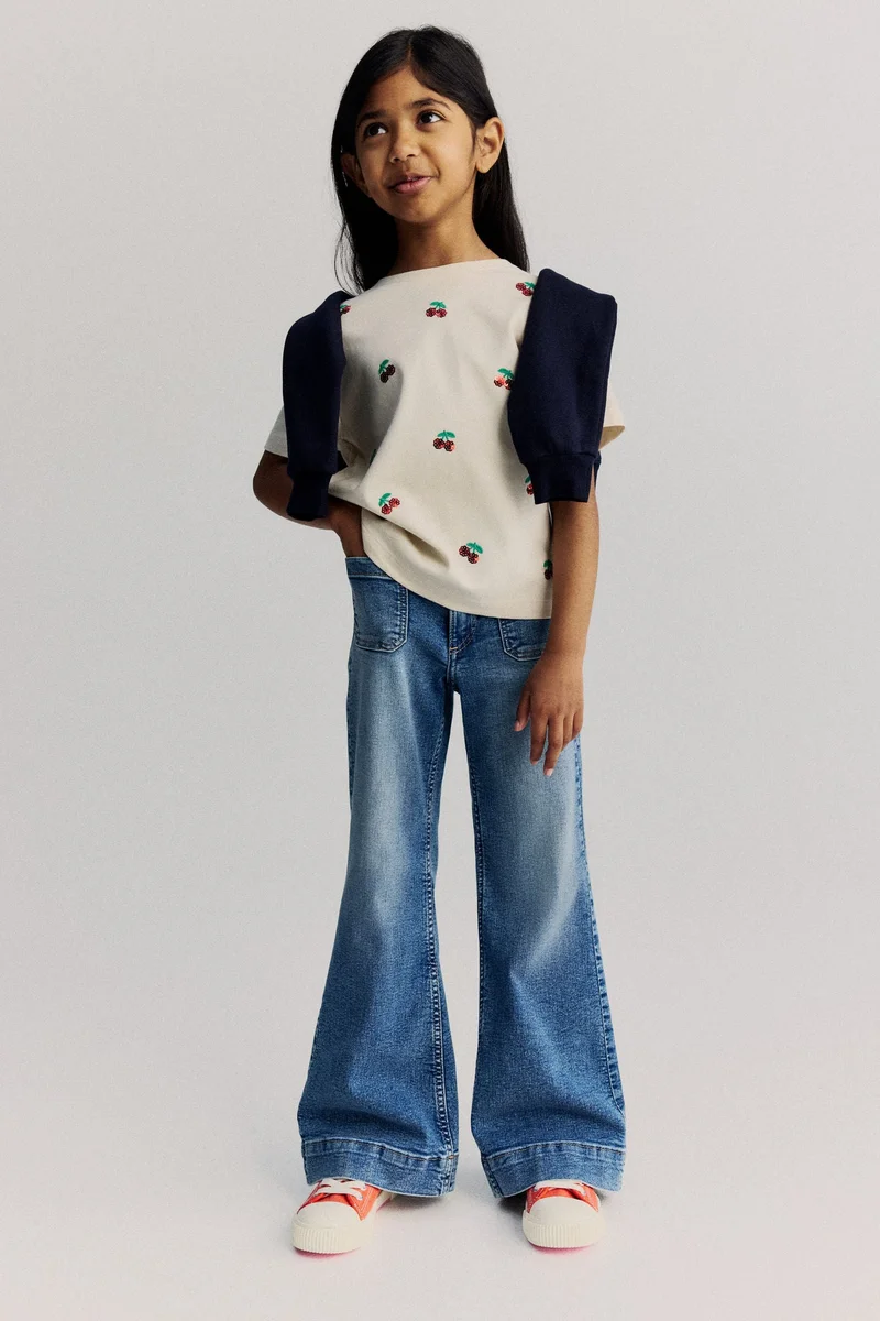 H&M Motif-detail t-shirt