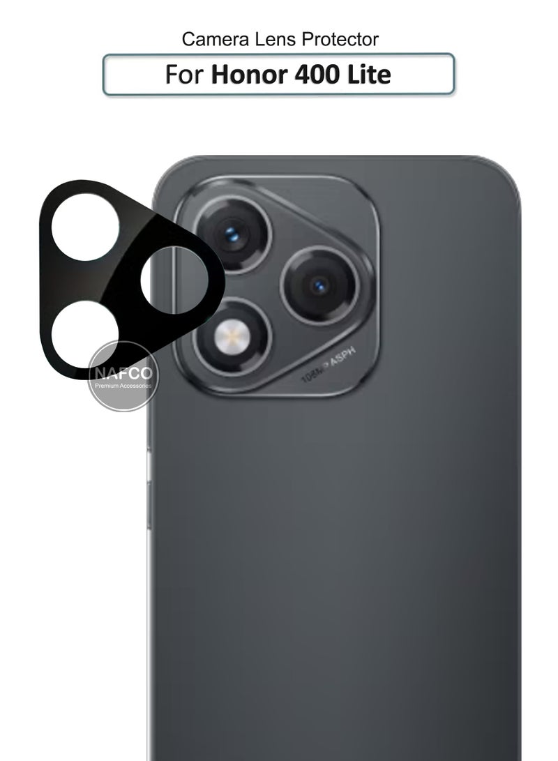 NAFCO Honor 400 Lite - Camera Lens Protector, 9H Tempered Glass, Anti-Scratch, Case Friendly, Does Not Affect Night Shots, HD Clear - Image 1