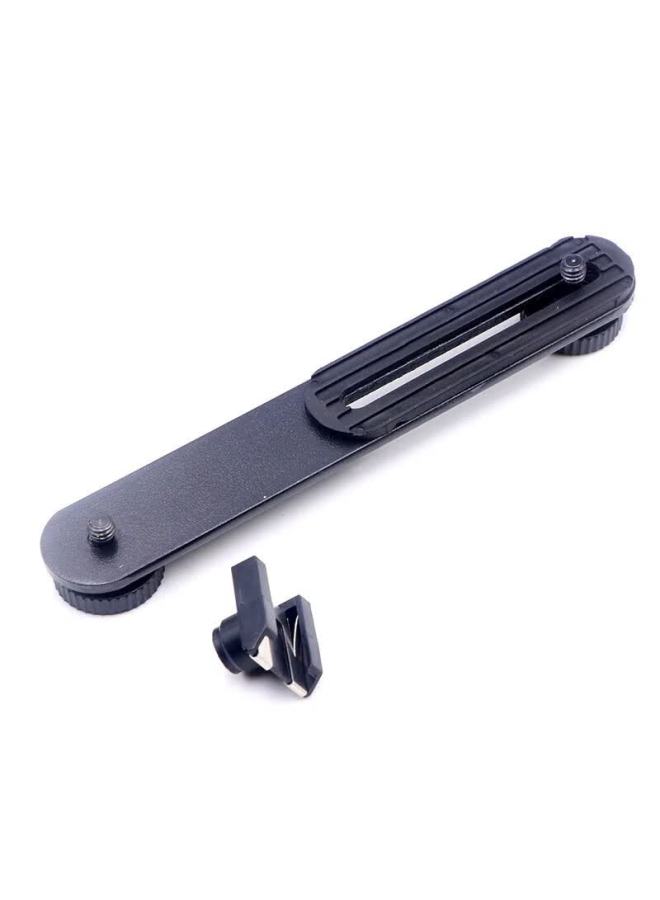 Youfes Horizontal Bar Mount Compatible With Dji Pocket 3 Accessories, Smartphone Gimbal, Zhiyun Stabilizer, Dslr Camera Triple Cold Shoe Expansion Adapter Small Accessories - Image 2