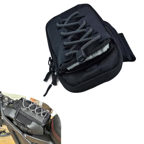 KZLM Electric Dirt Bike Frame BagFront Battery Storage Bag for Surron LBX Light beeSurron Ultra BeeERide Pro X160X260 Talaria Sting Black - Image 1