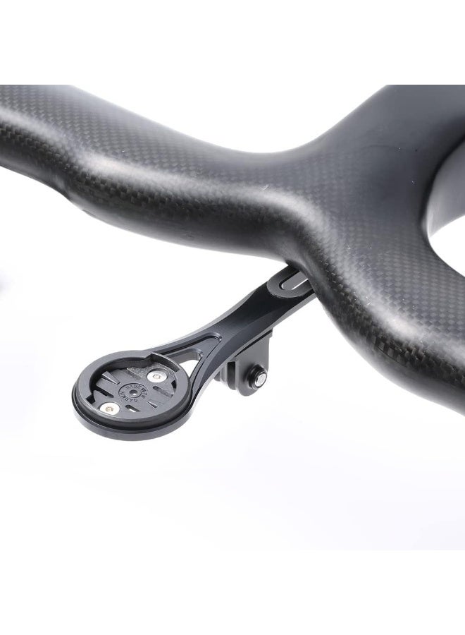 Compatible Bike Computer Mount – Out Front Aero Integrated Handlebar Mount with Headlight Holder, Durable Road Bike Accessories - Image 4
