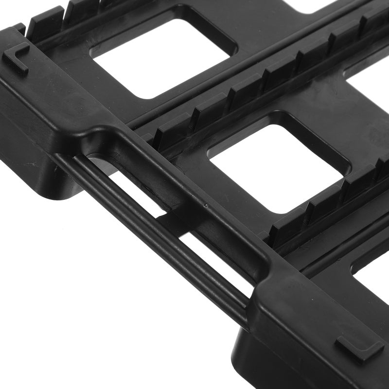 2Pcs Dual-ear Anti-static Bar Rack 25-slot Circuit Board PCB Rack Anti-static Bar Frame Black - Image 3