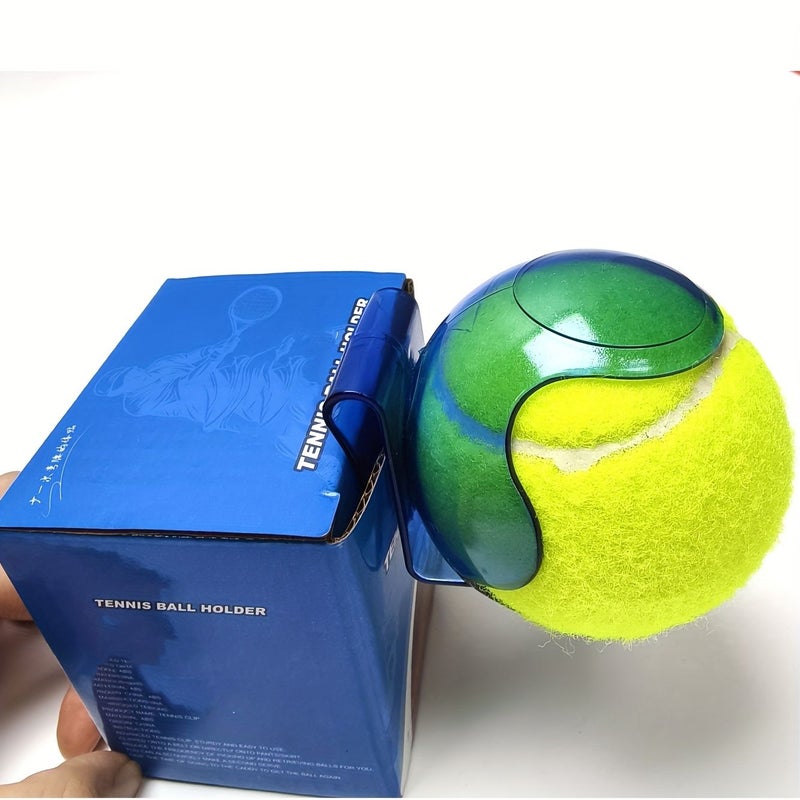 Yellow Competition Tennis Ball Clip Non Slip Grip Quick Release Durable Design - Image 5