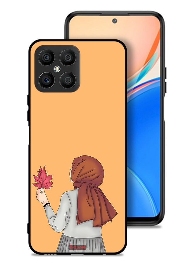 Tolwak Honor X8 4G Protective Case Cover Holding Leaf - Image 1