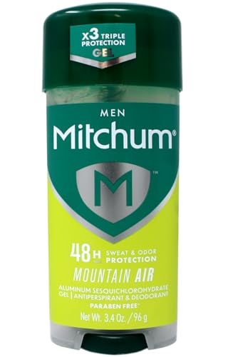 Mitchum Advanced Gel AntiPerspirant Deodorant Mountain Air 34 oz Pack of 12 - Image 2