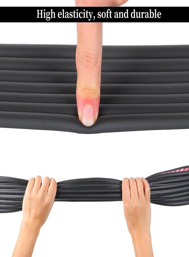 COZIESS شريط حماية الزوايا من COZIESS لحماية زوايا وحواف طاولة الأطفال - واقيات أمان لحماية الأطفال الرضع من الحواف الحادة، موثوق ومتين لحماية زوايا الأطفال (1، أسود، 2 متر) - Image 4