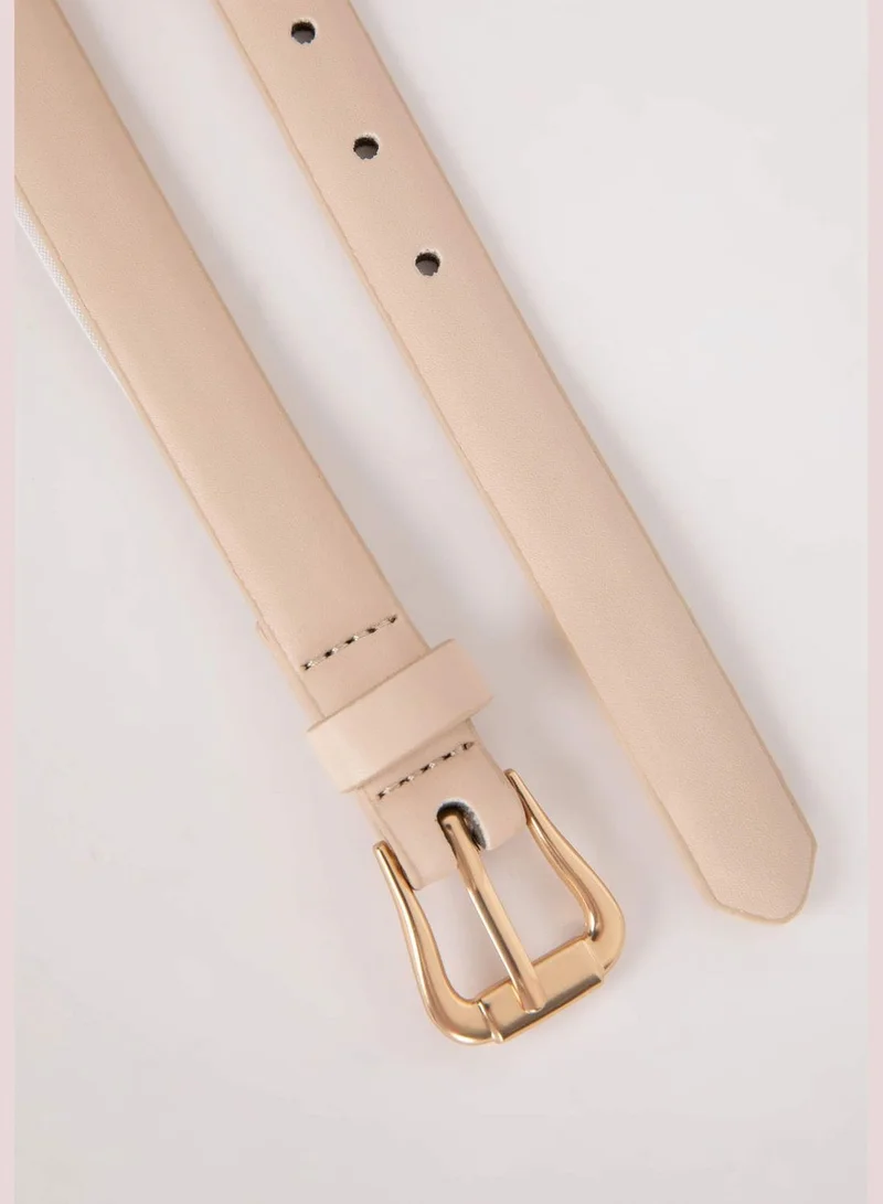 DeFacto Woman Faux Leather Classic Belt