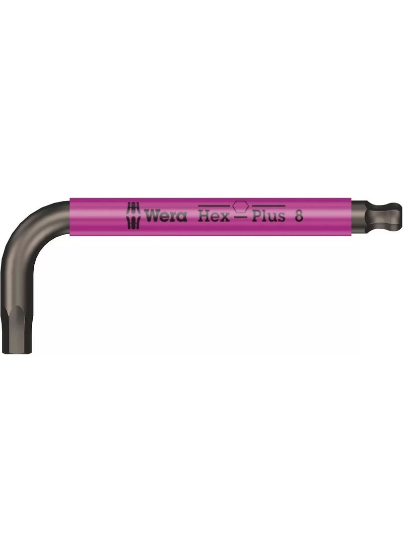 Wera 950 Spks Hex-Plus Colored Short Allen Allen 8mm 05022676001  - Image 1