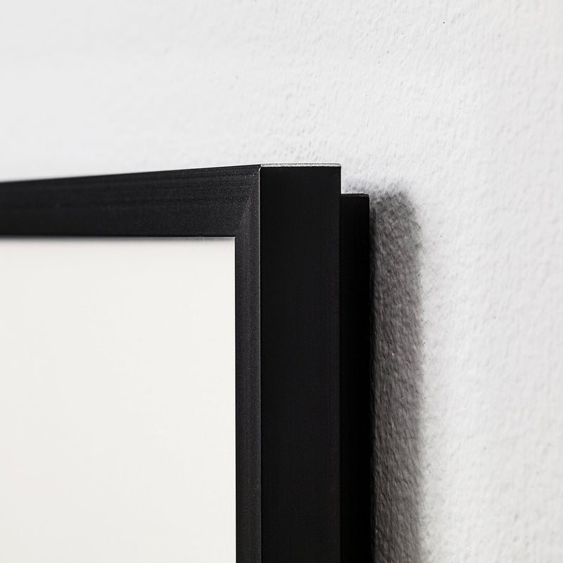 Baitique Aluminium Picture Frame with Thin Metal Edge, Black, 61x91 cm - Image 4