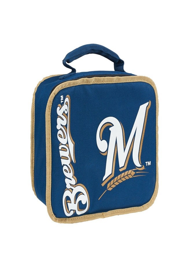 Northwest The Company MLB Milwaukee Brewers Sacked Lunchbox, 10.5-Inch, Royal