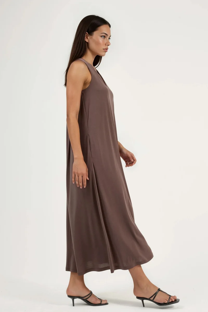 بوسيم BUSEM Halter Neck Modal Dress