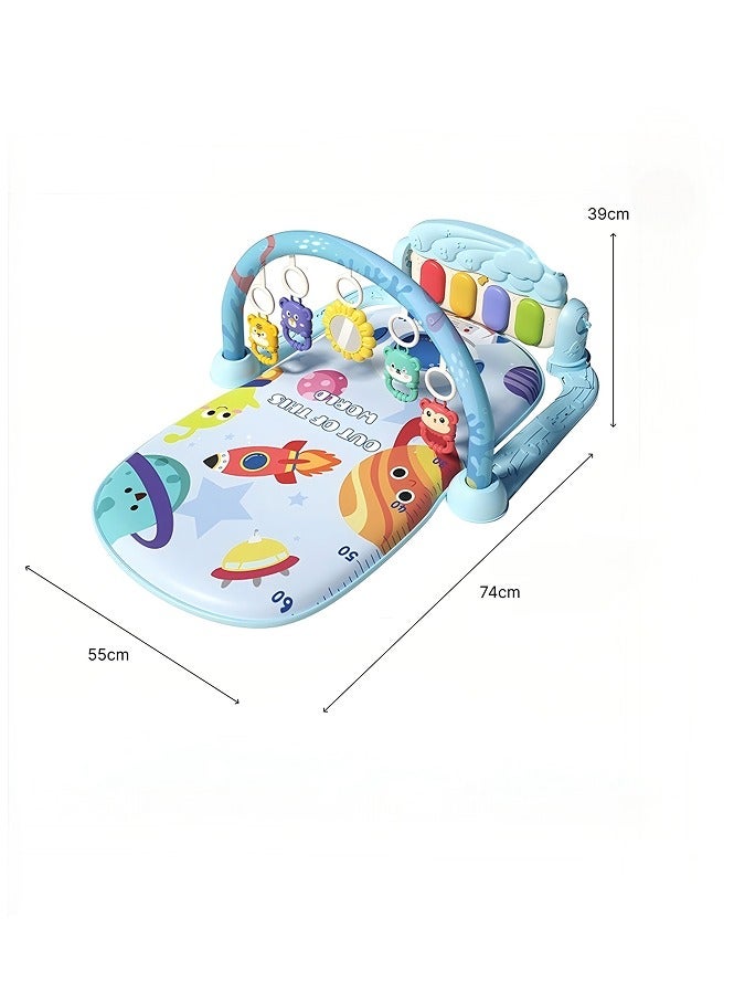 Baby Pedal Piano Toy Multi Functional Pedal Music Early Education Baby Crawling Mat  - Image 2