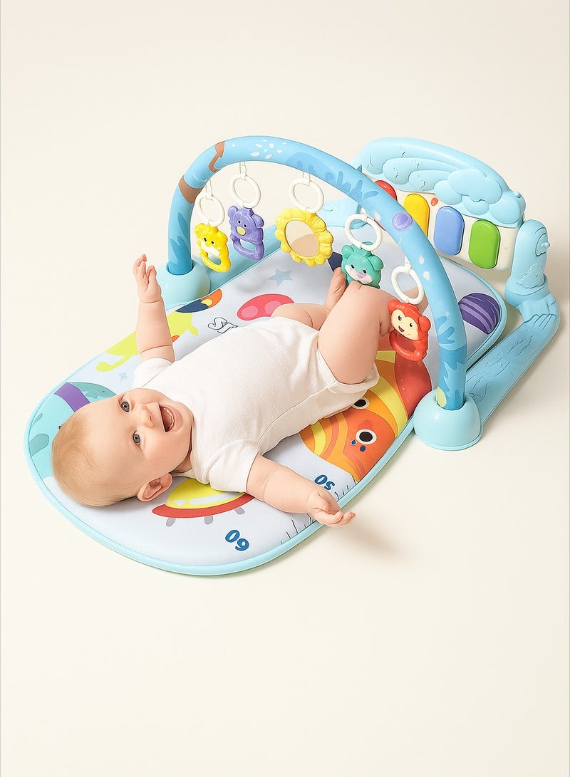Baby Pedal Piano Toy Multi Functional Pedal Music Early Education Baby Crawling Mat  - Image 3