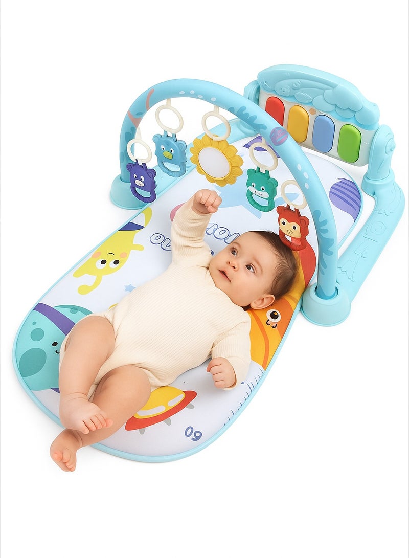 Baby Pedal Piano Toy Multi Functional Pedal Music Early Education Baby Crawling Mat  - Image 4