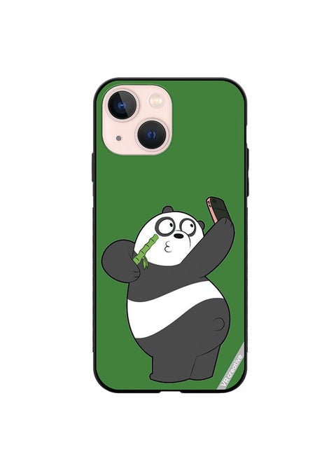 Protective Case Cover For Apple iPhone 14 Plus Panda With Phone Design Multicolour