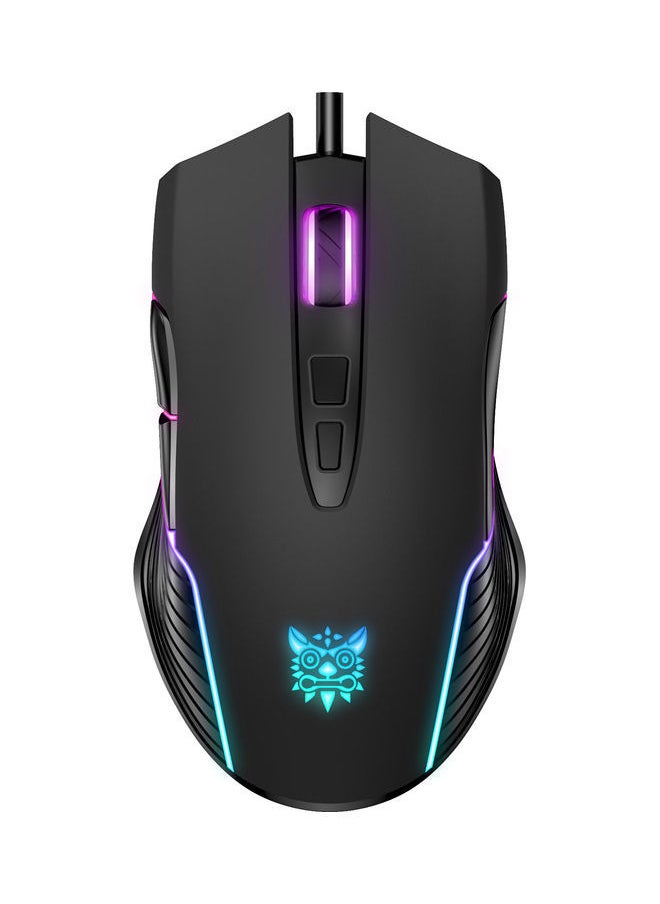 NIBEMINENT - ماوس الألعاب Onikuma CW905 RGB - 6400 نقطة لكل بوصة، 7 أزرار قابلة للبرمجة - Image 1