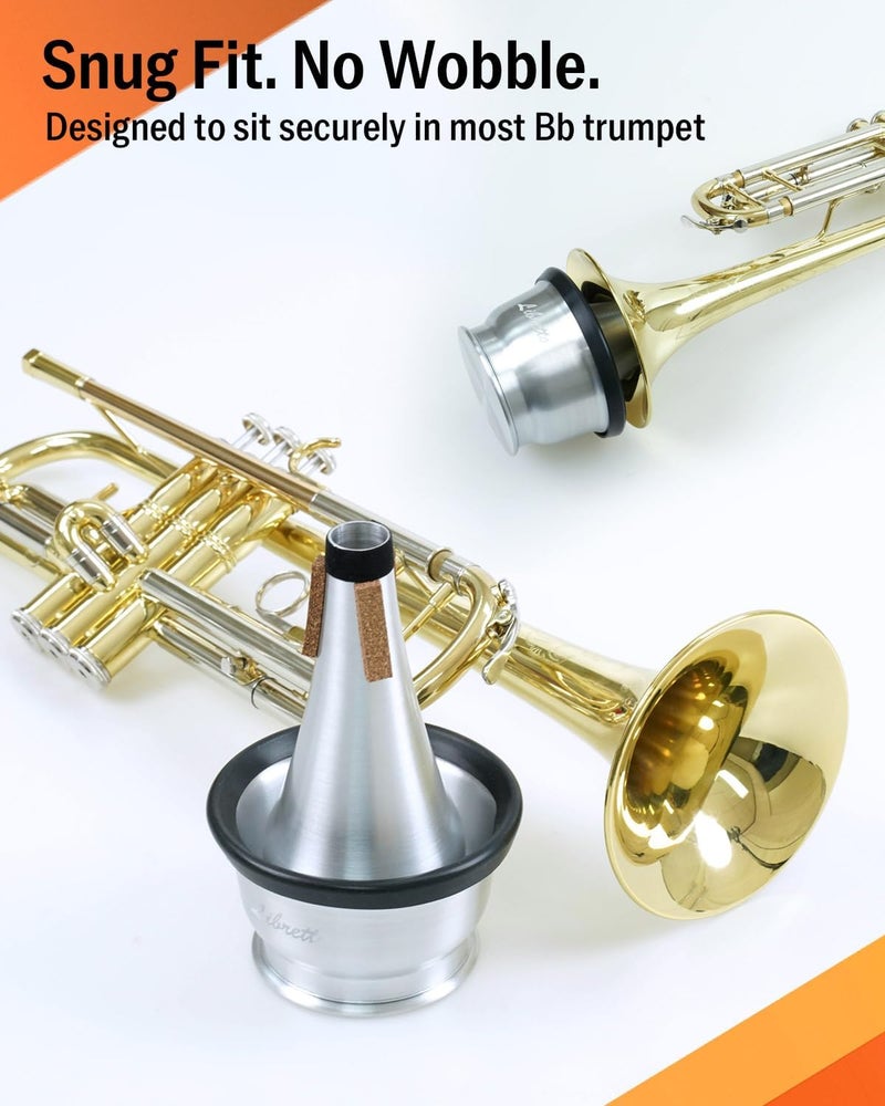 Libretto Trumpet Mute, AC011-6, Cup Mute, All Aluminum, Adjustable Volume, Excellent For Stage Performance & Practice Purpose - Image 5