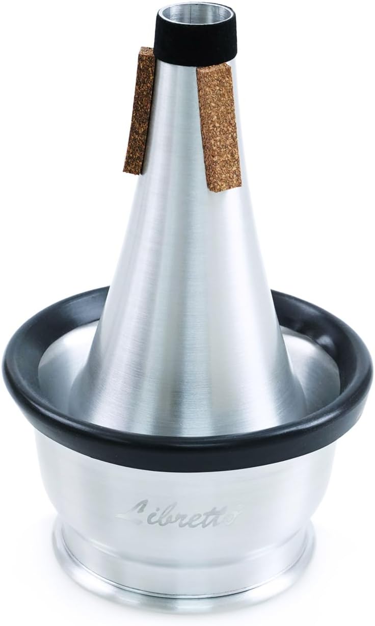 Libretto Trumpet Mute, AC011-6, Cup Mute, All Aluminum, Adjustable Volume, Excellent For Stage Performance & Practice Purpose - Image 1