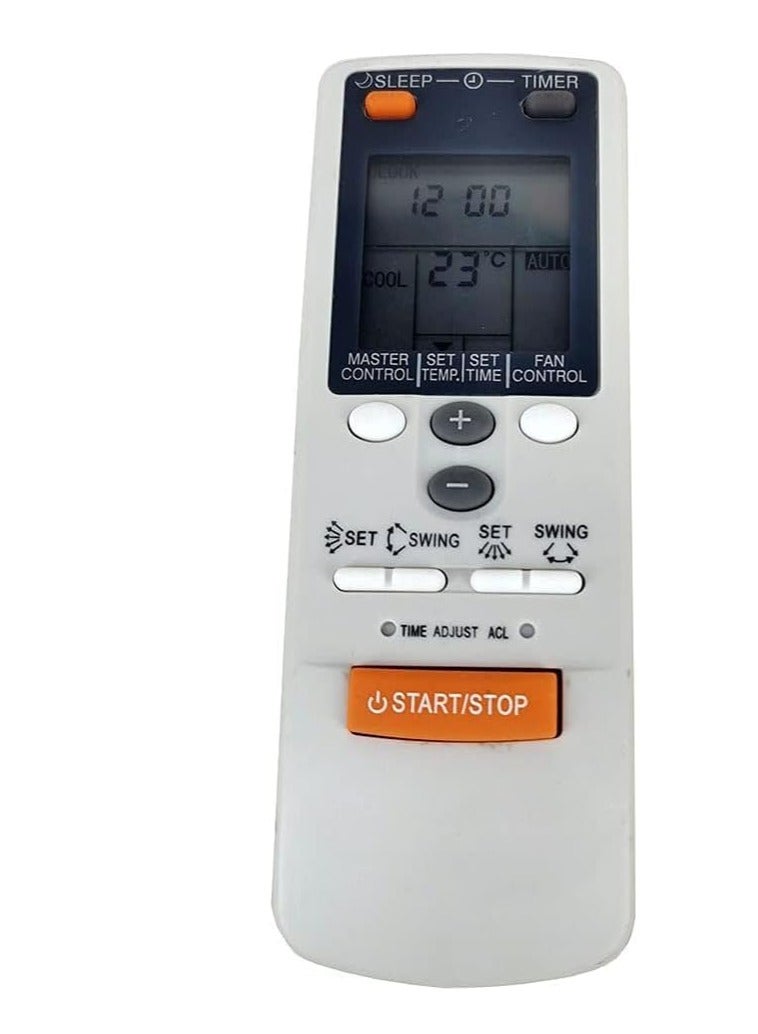 Replacement A/C Remote Control for Fujitsu Air Conditioner AR-DL10 AR-DL12 AR-DL4 AR-JW3 AR-JW17 AR-JW27 AR-JW30 AR-JW31 - Image 4