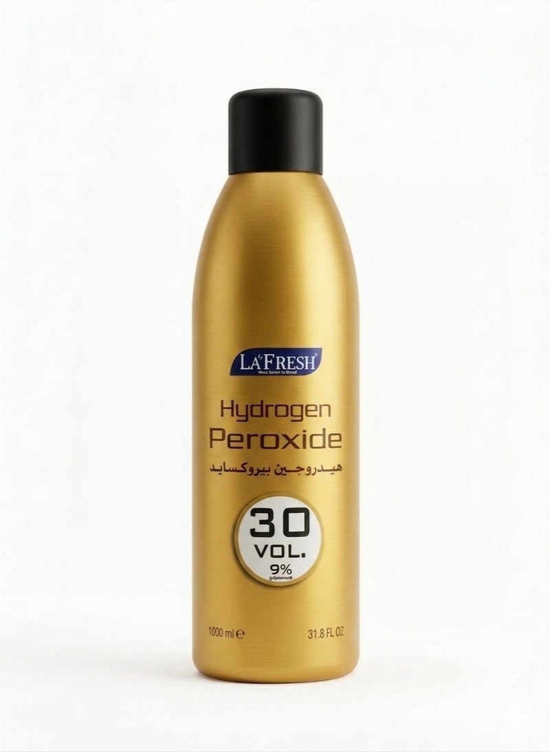 LA FRESH Hydrogen Peroxide 30 Vol - 9% 1000ml - Image 1