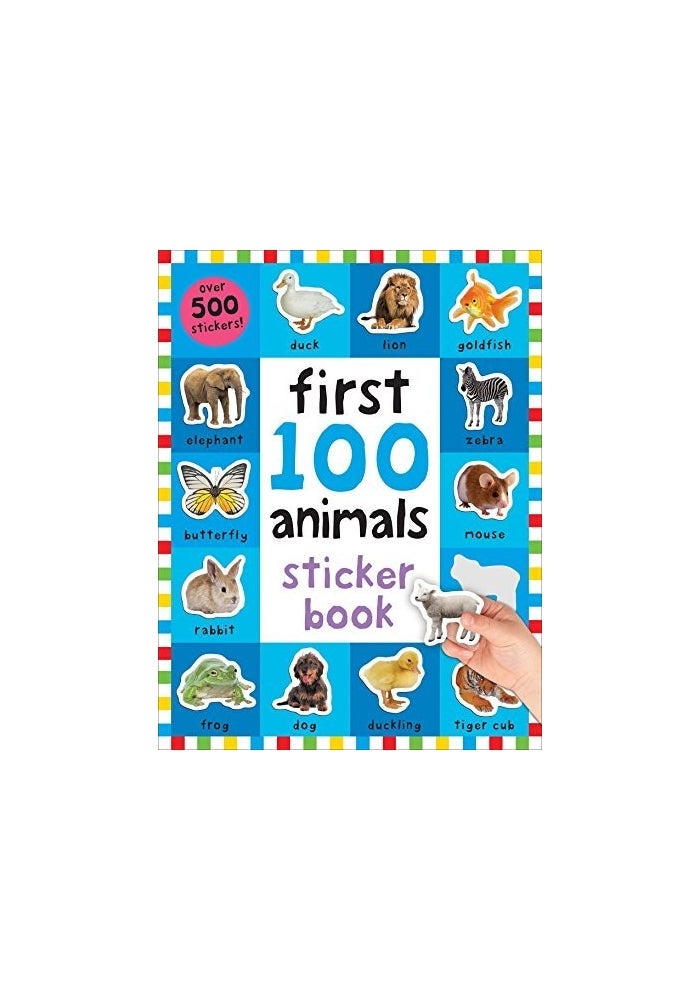 First 100 Stickers : Animals: Over 500 Stickers - Image 1