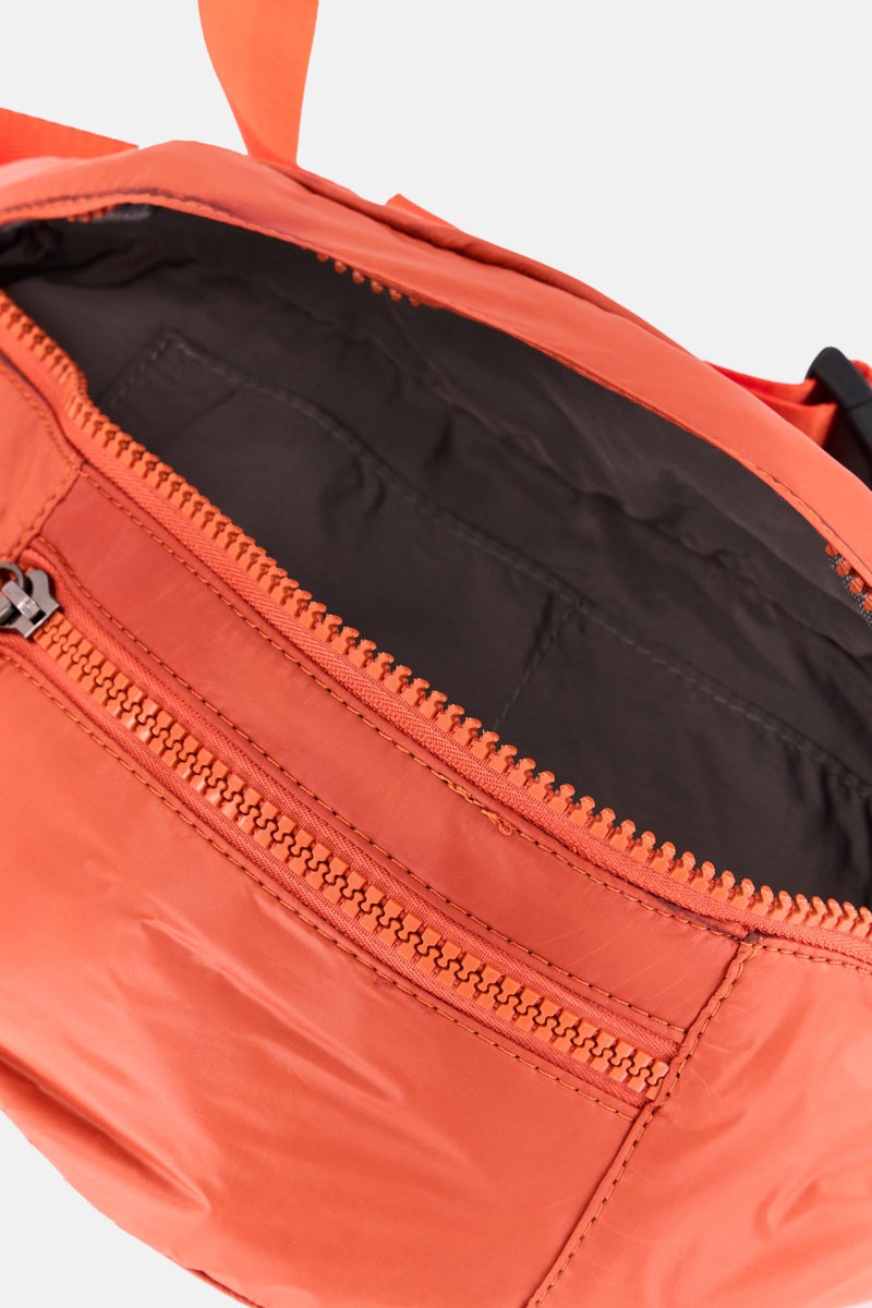 Urban Expressions Women Solid Fanny Bag 41 L x 16 H x 4 W cm, Rust  - Image 3