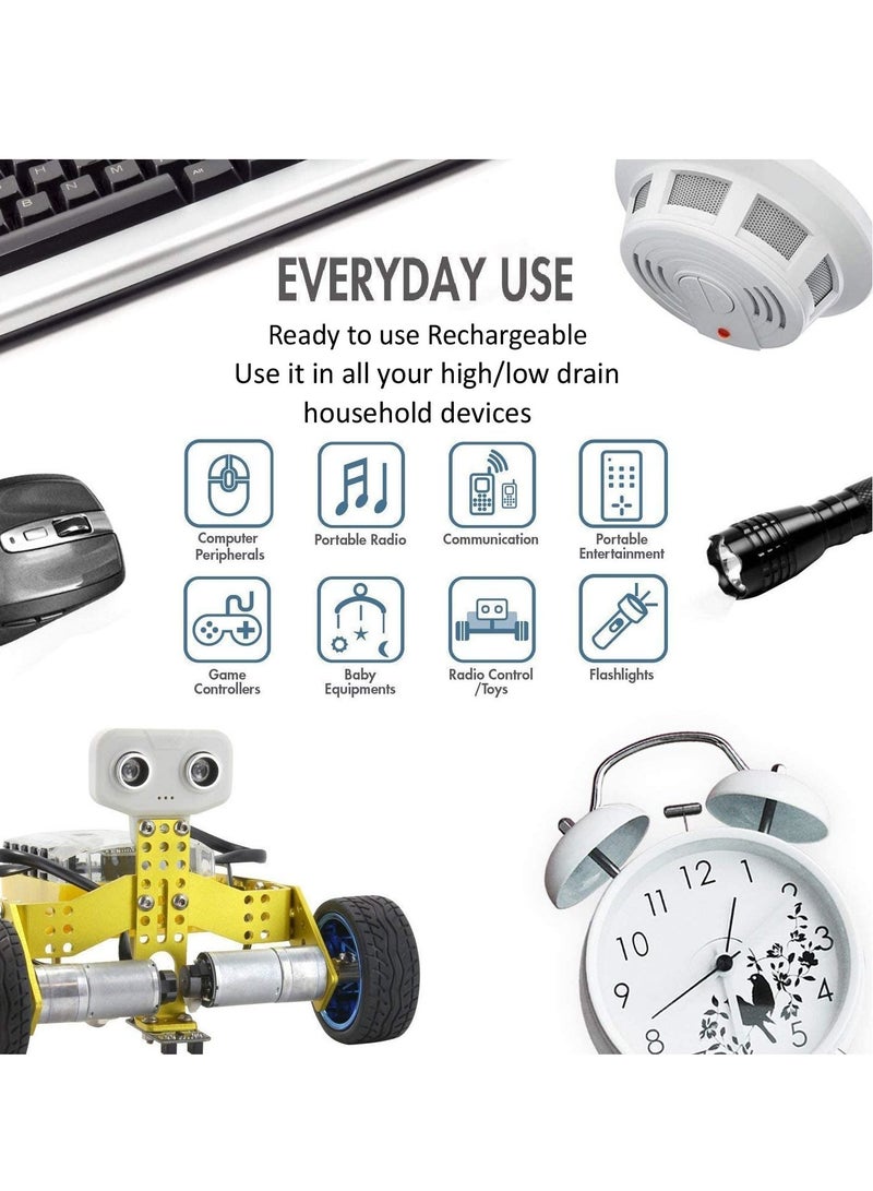 COOPIC Create Cool Pictures 20pcs 3000mAh AA RH6 Ni-MH Pre-charged type Rechargeable Battery - Image 2