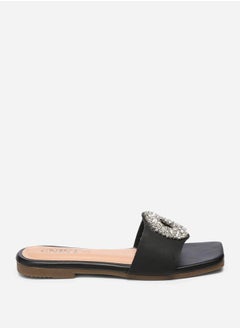 GNIST Embellished Strap Flat Sandals by Styli  - Image 5