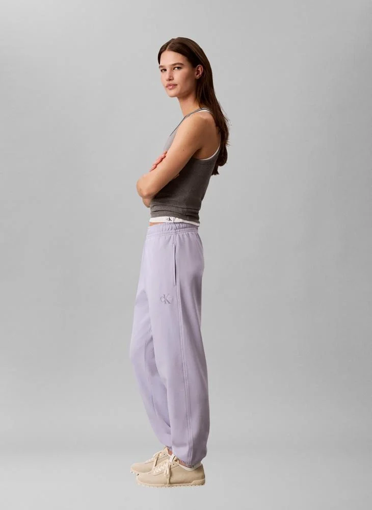 Calvin Klein Jeans Cosmic Sky Monologo French Terry Joggers for Women | Best Price UAE