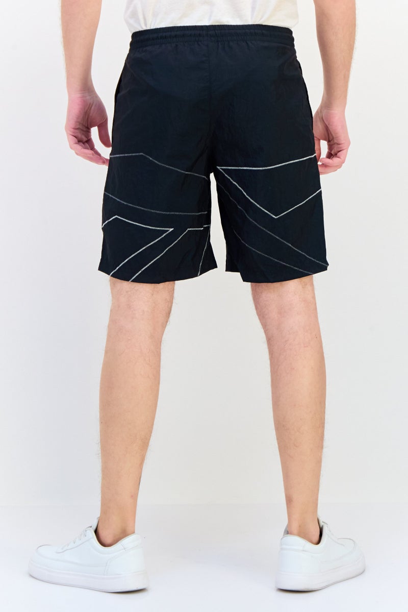 Reebok Men Sportswear Fit Training Shorts, Black  - Image 3