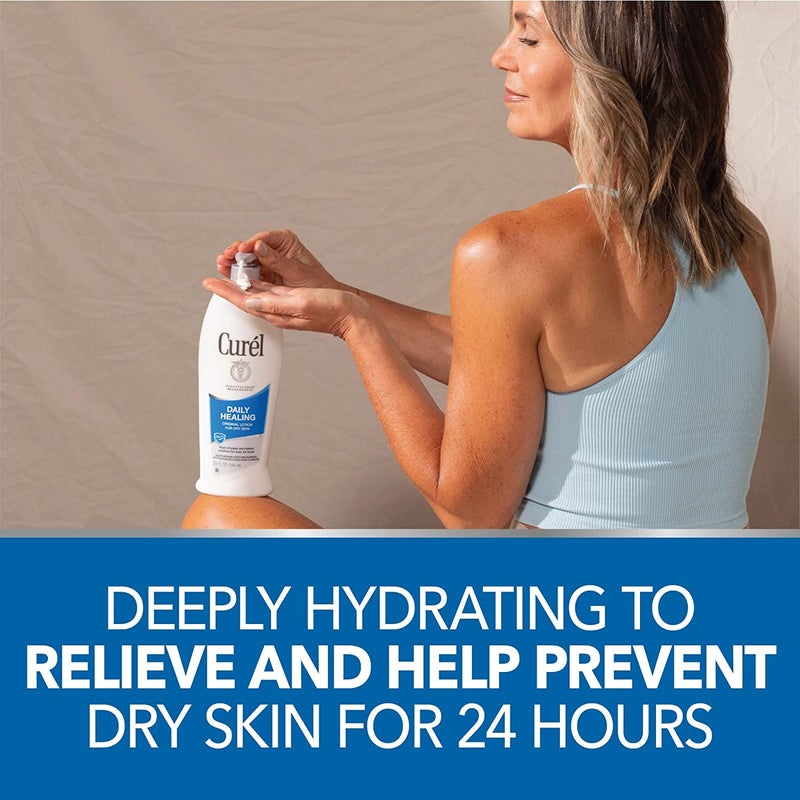 Curel Daily Healing Moisture Body Lotion, Original Formula - 13 Fl Oz (Pack of 2) - Image 4