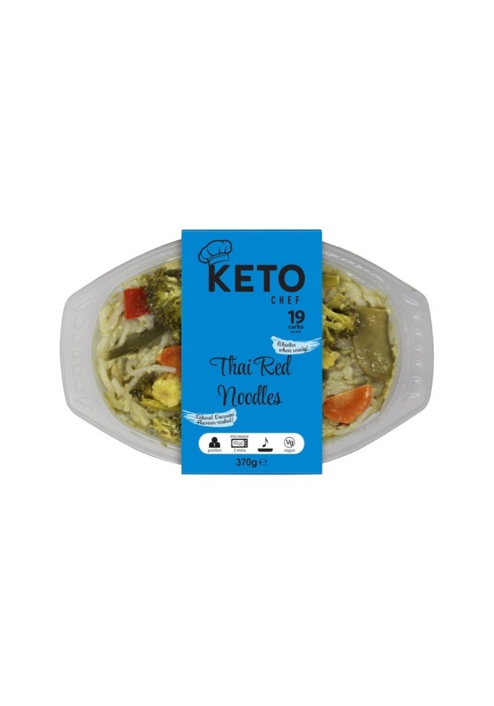 Keto Chef نودلز, أحمر تايلندي - 370 غ - Image 1
