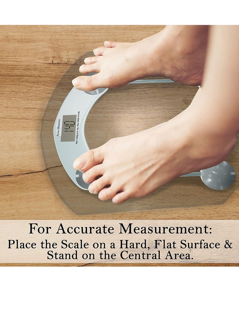 Digital Thick Glass Weighing Scale/Weight Measurement Machine for Humans - Image 4