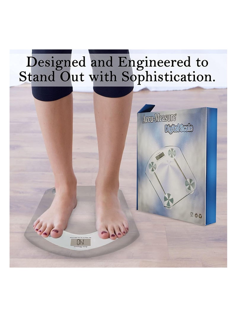 Digital Thick Glass Weighing Scale/Weight Measurement Machine for Humans - Image 3