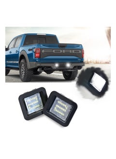Y&D 2 Pack Led License Plate Light Assembly Replacement for Ford F150 2015 2016 2017 2018 2019 2020 Raptor 2016-2020 Ranger 2019-2020 Trucks Pickup, 6000K White  - Image 1