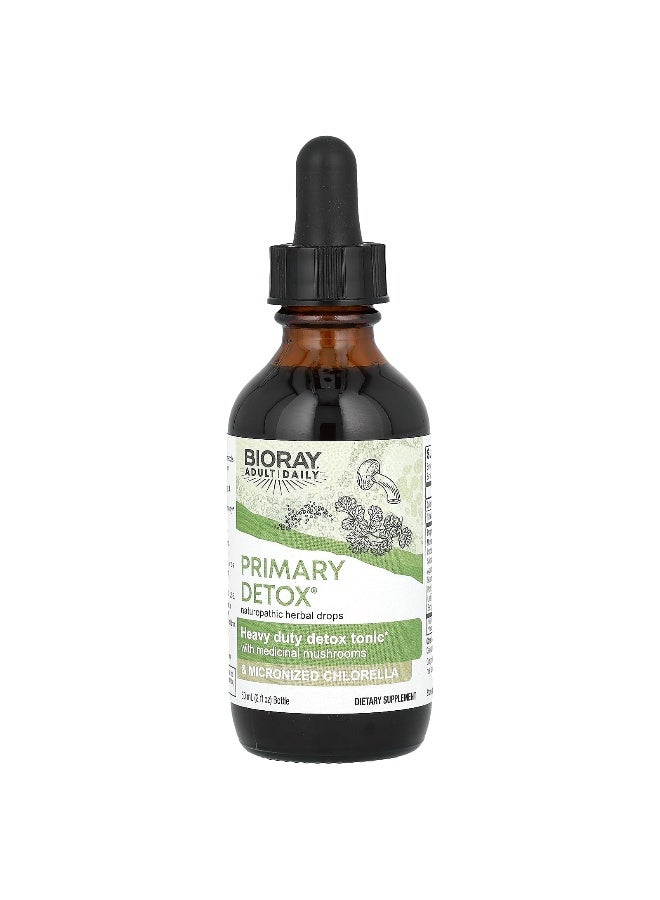Bioray, Primary Detox, Heavy Duty Detox Tonic, Alcohol Free, 2 fl oz (60 ml) (Packaging may vary) - Image 3