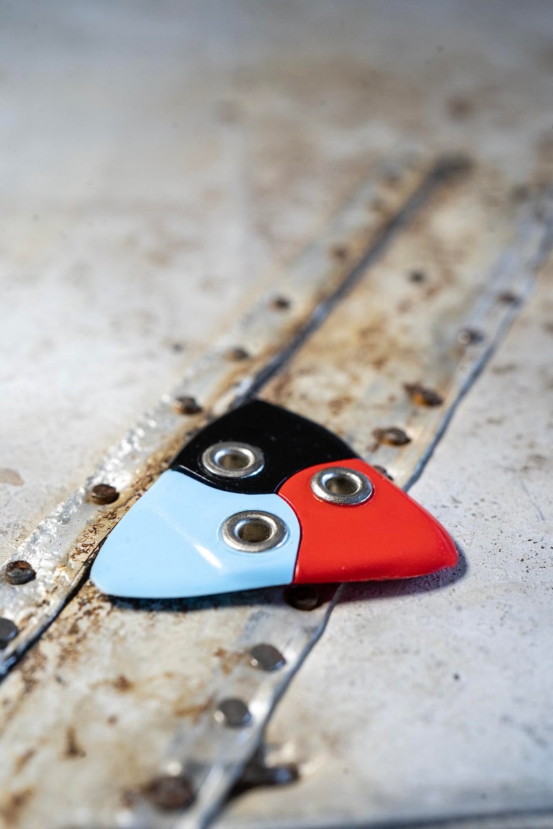 Black Mountain Asteroid Guitar Pick. The World's First Three-in-One, Multi-Material Pick For Acoustic Guitar, Electric Guitar, Bass, and More! Thin Gauge, Heavy Gauge Pick, All in One! - Image 4