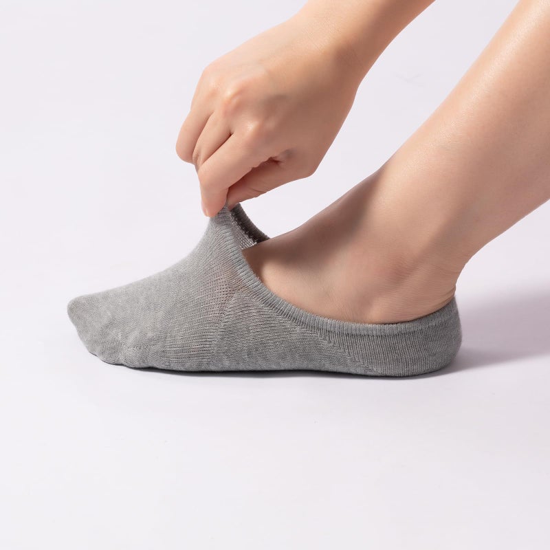 IDEGG No Show Socks Women & Men Low Cut Ankle Short Anti-slid Athletic Running Casual Invisible Liner Socks - Image 5