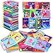 Toyk Baby Bath Books Fabric Soft Baby Cloth Books Early Education Toys Waterproof Babies Book for Toddler Newborn Infants Perfect Shower Toys Kids Bath Toys Toddler Gift 12PCS - Image 3