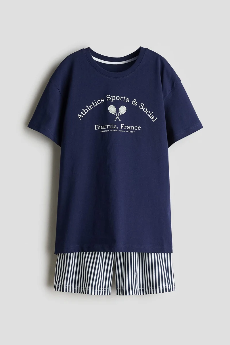 H&M Cotton jersey pyjamas