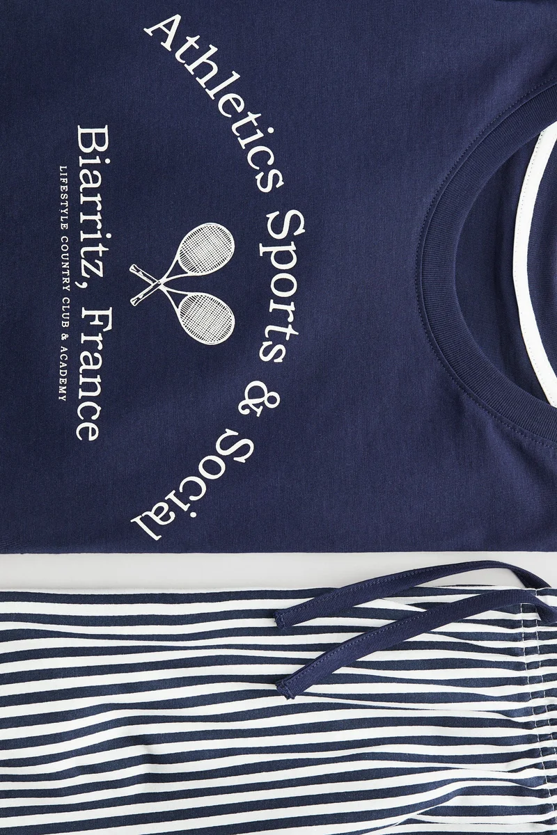 H&M Cotton jersey pyjamas